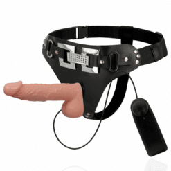 HARNESS ATTRACTION - ARNÉS EMMETT REALÍSTICO VIBRADOR 16.5 CM -O- 3.7 CM - piKanteo | Despierta tu lado más piKante