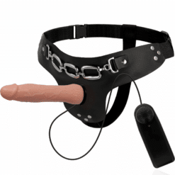 HARNESS ATTRACTION - ARNÉS GEORGE REALÍSTICO VIBRADOR 19 CM -O- 4 CM - piKanteo | Despierta tu lado más piKante