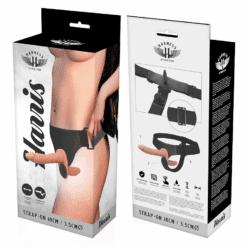 HARNESS ATTRACTION - HARRIS DOBLE PENETRACIÓN CON VIBRACIÓN 18 CM -O- 3.5 CM - piKanteo | Despierta tu lado más piKante