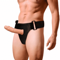 Alternative view of HARNESS ATTRACTION - ARNÉS  HUECO BENNY CON VIBRADOR 15 CM -O- 4.5 CM