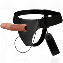 HARNESS ATTRACTION - ARNÉS HUECO GREGORY CON VIBRADOR 16.5 CM -O- 4.3 CM - piKanteo | Despierta tu lado más piKante