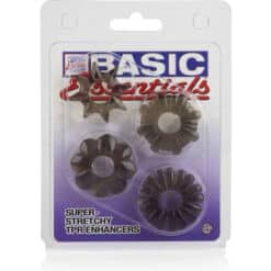 CALEXOTICS - BASIC SET 4 ANILLAS PENE TPR - piKanteo | Despierta tu lado más piKante