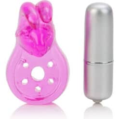 Alternative view of CALEXOTICS - MICRO VIBE AROUSER BUNNY ANILLO VIBRADOR ROSA