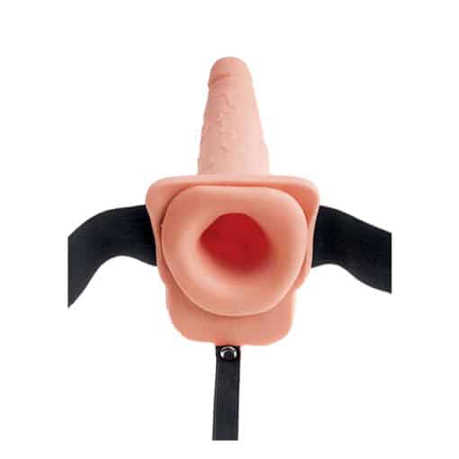 FETISH FANTASY SERIES - ARNÉS CON PENE REALÍSTICO EYACULADOR 22,9CM - Imagen 3