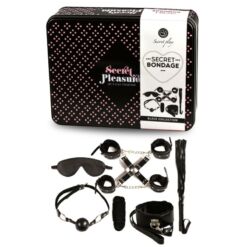 Alternative view of SECRETPLAY - BDSM SET 8 PCS NEGRO