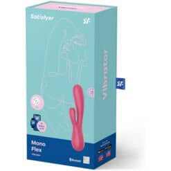 SATISFYER - MONO FLEX ROJO CON APP - piKanteo | Despierta tu lado más piKante