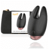 COQUETTE CHIC DESIRE - ESTIMULADOR CLÍTORIS NEGRO / GOLD - piKanteo | Despierta tu lado más piKante
