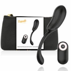 Alternative view of COQUETTE CHIC DESIRE - HUEVO CONTROL REMOTO RECARGABLE NEGRO / GOLD
