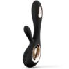 LELO - SORAYA WAVE VIBRADOR RABBIT NEGRO - piKanteo | Despierta tu lado más piKante