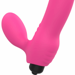 Alternative view of OHMAMA - BIX VIBRADOR DOBLE ESTIMULACIÓN XMAS EDITION ROSA