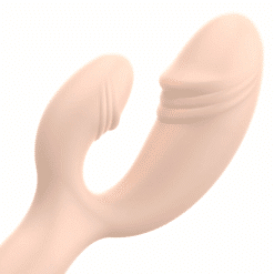 Alternative view of OHMAMA - CLASSIC RABBIT VIBRADOR FLESH XMAS EDITION
