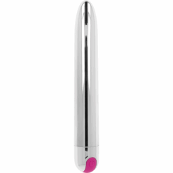 Alternative view of OHMAMA - VIBRADOR SILVER RECARGABLE 10 MODOS 18.5 CM