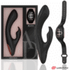 ANNE'S DESIRE - RABBIT CONTROL REMOTO TECNOLOGÍA WATCHME NEGRO/GOLD - piKanteo | Despierta tu lado más piKante