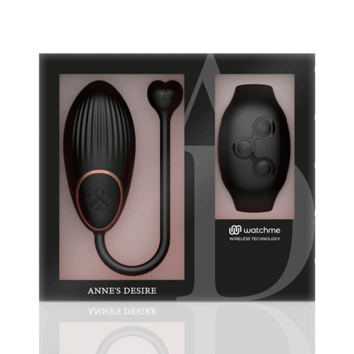 ANNE'S DESIRE - HUEVO CONTROL REMOTO TECNOLOGÍA WATCHME NEGRO - Imagen 8