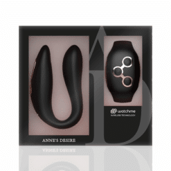 ANNE'S DESIRE - DUAL PLEASURE TECNOLOGÍA WATCHME NEGRO/GOLD - piKanteo | Despierta tu lado más piKante
