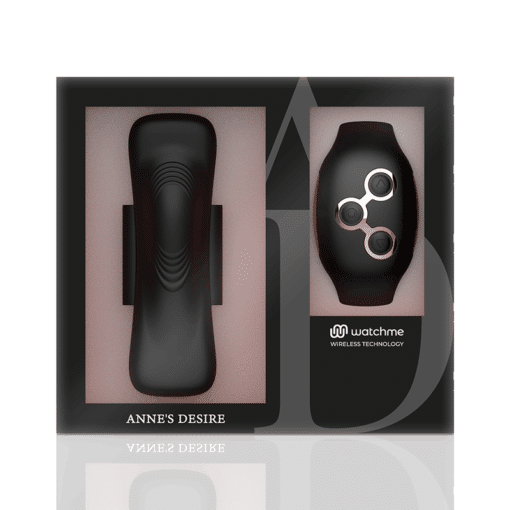 ANNE'S DESIRE - PANTY PLEASURE TECNOLOGÍA WATCHME NEGRO/GOLD - Imagen 11
