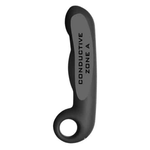 ELECTRASTIM - OVID SILICONE NEGRO DILDO - Imagen 6