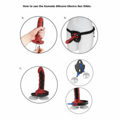 Alternative view of ELECTRASTIM - FUSION KOMODO DILDO SILICONA