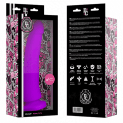 DELTA CLUB - DILDO REALISTA LILA SILICONA MEDICA 23 CM -O- 4.5 CM - piKanteo | Despierta tu lado más piKante