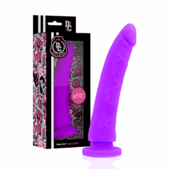 DELTA CLUB - TOYS ARNES + DILDO LILA SILICONA MEDICA 17 CM -O- 3 CM - piKanteo | Despierta tu lado más piKante