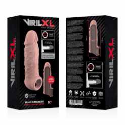 VIRILXL - EXTENSION DE PENE LIQUID SILICONE V7 NATURAL - piKanteo | Despierta tu lado más piKante