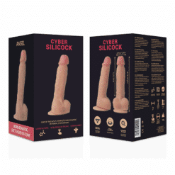 CYBER SILICOCK - ANSEL REALÍSTICO SILICONA LÍQUIDA 15.5 CM -O- 2.9 CM - piKanteo | Despierta tu lado más piKante