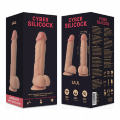 CYBER SILICOCK - ARNÉS SILICONA LIQUIDA SAUL 15.5 CM -O- 4.2 CM - piKanteo | Despierta tu lado más piKante