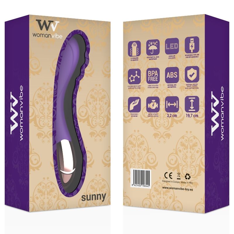 Alternative view of WOMANVIBE - SUNNY VIBRADOR RECARGABLE SILICONA