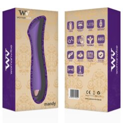 Alternative view of WOMANVIBE - MANDY VIBRADOR RECARGABLE SILICONA PUNTO "K"