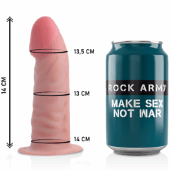 ROCKARMY - ARNES + DUAL DENSITY TIGER DILDO REALISTA 14 CM -O- 4.46 CM - piKanteo | Despierta tu lado más piKante