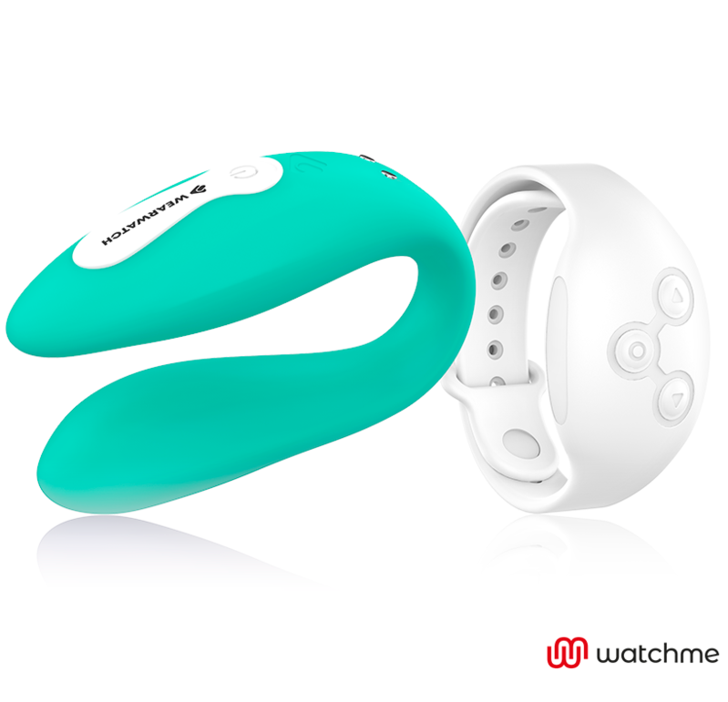 Alternative view of WEARWATCH - VIBRADOR DUAL TECHNOLOGY WATCHME AGUA MARINA / NÍVEO