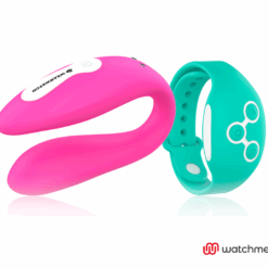 Alternative view of WEARWATCH - VIBRADOR DUAL TECHNOLOGY WATCHME FUCSIA / AGUA MARINA