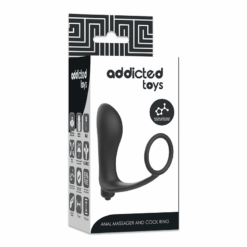 ADDICTED TOYS - PLUG ANAL VIBRADOR CON ANILLO PENE - piKanteo | Despierta tu lado más piKante