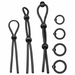 Alternative view of ADDICTED TOYS - KIT DE 7 ANILLAS SILICONA FLEXIBLE