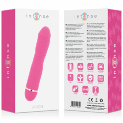 Comprar INTENSE - AIRON 20 SPEEDS SILICONE ROSA al mejor precio - Envíos Discretos