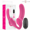 Comprar INTENSE - AMY VIBRADOR DOBLE 20 CM ROSA CONTROL REMOTO al mejor precio - Envíos Discretos