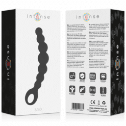 Comprar INTENSE - ANAL BEADS MAX NEGRO al mejor precio - Envíos Discretos