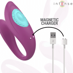 Comprar INTENSE - ANNIE ESTIMULADOR & VIBRADOR FORMA DE U MORADO CONTROL REMOTO al mejor precio - Envíos Discretos