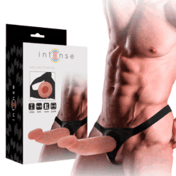 Comprar INTENSE - ARNÉS HUECO CON DILDO 18 X 3.5 CM al mejor precio - Envíos Discretos