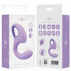 Comprar INTENSE - BAXTER VIBRADOR & ESTIMULADOR VIOLETA al mejor precio - Envíos Discretos
