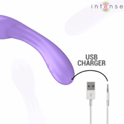 Comprar INTENSE - BECKY VIBRADOR 19 CM CALENTABLE 7 VIBRACIONES MORADO al mejor precio - Envíos Discretos