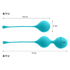 Comprar INTENSE - BOLAS KEGEL PACK KENDALL AZUL al mejor precio - Envíos Discretos