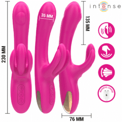 Comprar INTENSE - BRITNEY VIBRADOR MULTIFUNCIÓN RABBIT 23 CM ROSA al mejor precio - Envíos Discretos