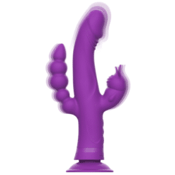 Comprar INTENSE - CASANOVA VIBRADOR RABBIT SILICONA TRIPLE MOTOR MORADO al mejor precio - Envíos Discretos