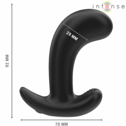 Comprar INTENSE - CHANDLER PLUG ANAL 10 VIBRACIONES NEGRO CONTROL REMOTO al mejor precio - Envíos Discretos