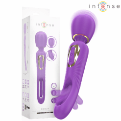Comprar INTENSE - CHRISTY VIBRADOR WAND CON LENGUA GIRATORIA al mejor precio - Envíos Discretos