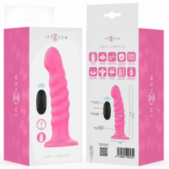 Comprar INTENSE - CINDY VIBRADOR TALLA L DISEÑO EN ESPIRAL 10 VIBRACIONES ROSA CONTROL REMOTO al mejor precio - Envíos Discretos