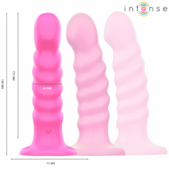 Comprar INTENSE - CINDY VIBRADOR TALLA L DISEÑO EN ESPIRAL 10 VIBRACIONES ROSA CONTROL REMOTO al mejor precio - Envíos Discretos