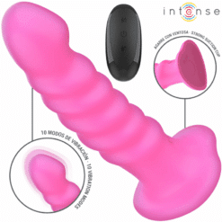 Comprar INTENSE - CINDY VIBRADOR TALLA L DISEÑO EN ESPIRAL 10 VIBRACIONES ROSA CONTROL REMOTO al mejor precio - Envíos Discretos