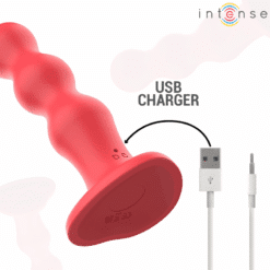 Comprar INTENSE - CODY VIBRADOR CON VENTOSA ROJO CONTROL REMOTO al mejor precio - Envíos Discretos